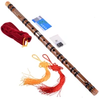 chinese traditional 6 hole bamboo flute clarinet beginner musical instrument bronze bamboo flute children gift dz01
