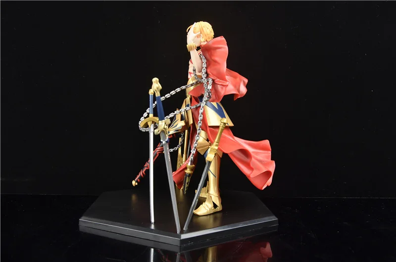 

FGO Gilgamesh Fate Prototype Archer Servent Standing Model 26CM PVC Action Figure Model Doll Toys