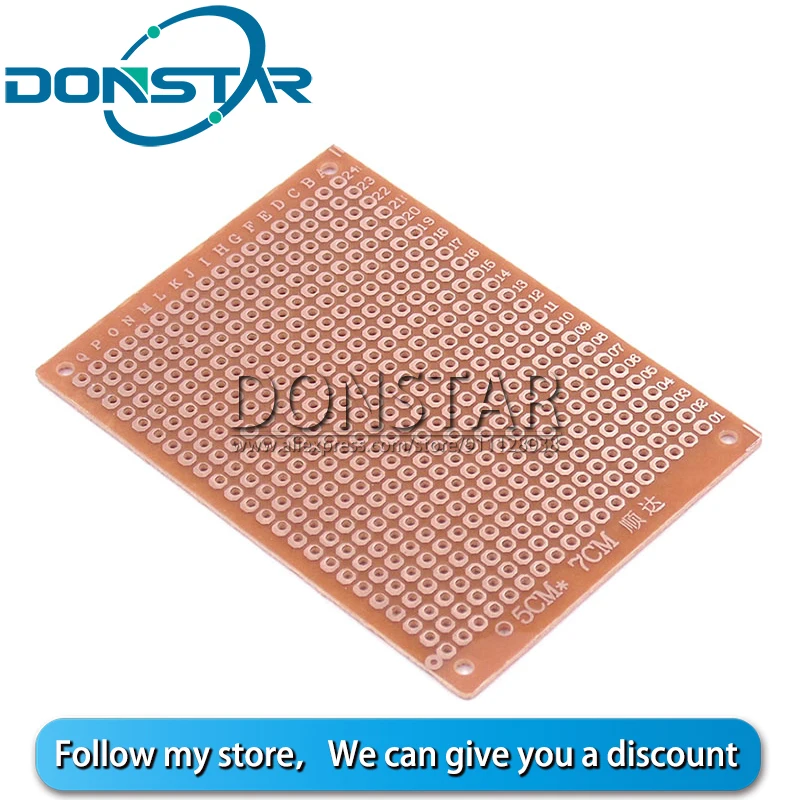 5 шт. 5*7 см 7*9 9*15 прототип печатной платы медная 5X7 7X9 9X15 2 54 мм Печатная плата для
