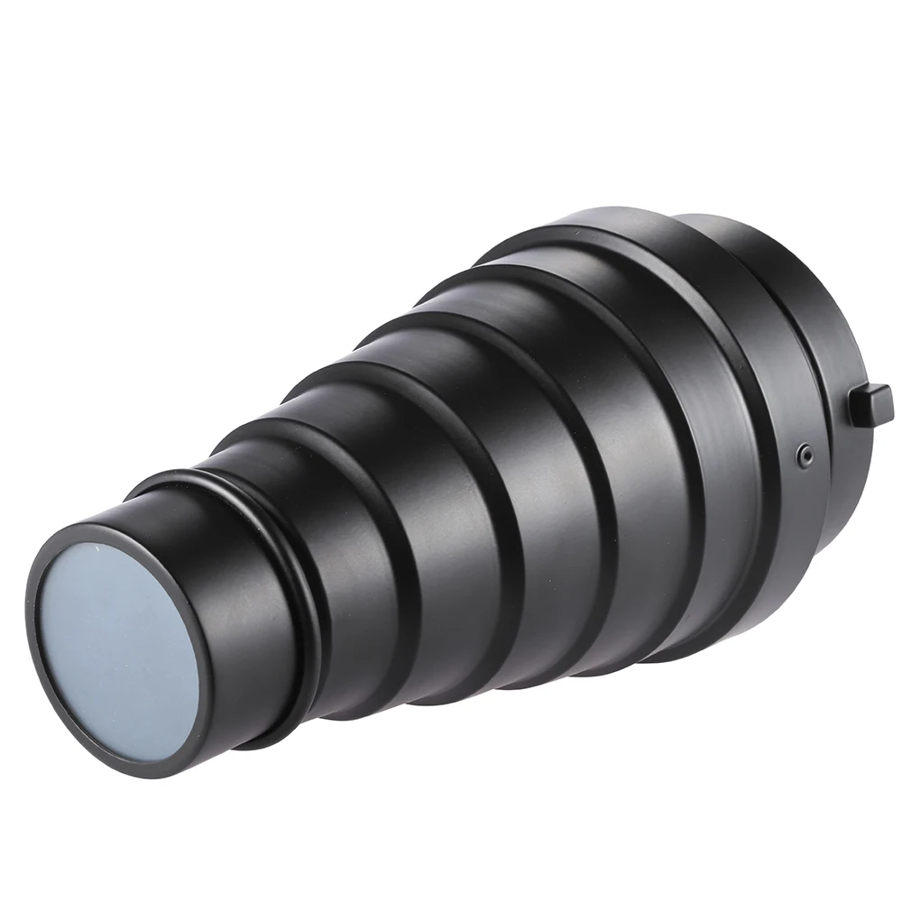 Конический тубус с сотовой сеткой 5 шт. Набор цветных фильтров для крепления Bowens