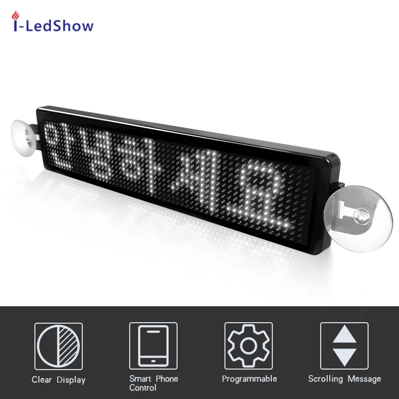 Программируемая панель с функцией прокрутки 23 см 12 х72 пикселей|Рекламная