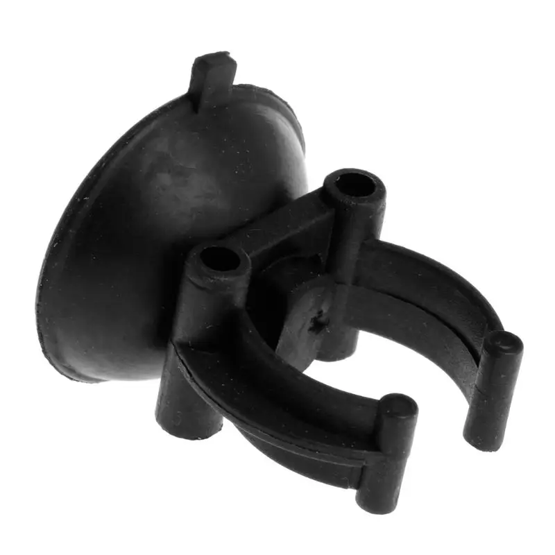 Черный зажим с присоской 30 мм Диаметр для аквариума нагреватель трубки