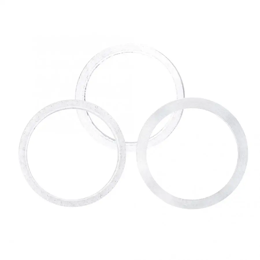 3pcs/set Bicycle Bottom Bracket Washer 1MM/2MM/3MM Aluminum Alloy Mountain Bike Bearing Shim Spacer | Спорт и развлечения