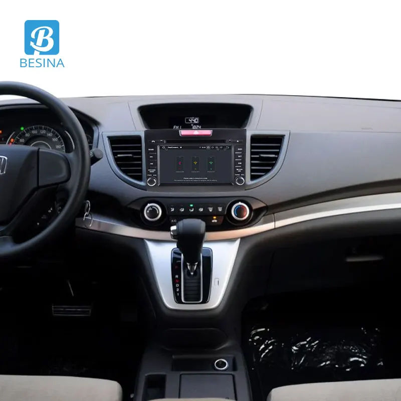 Автомобильный мультимедийный плеер Besina Android 10 0 2 Din Радио для Honda CRV CR V 2012 2013 2014 GPS Navi