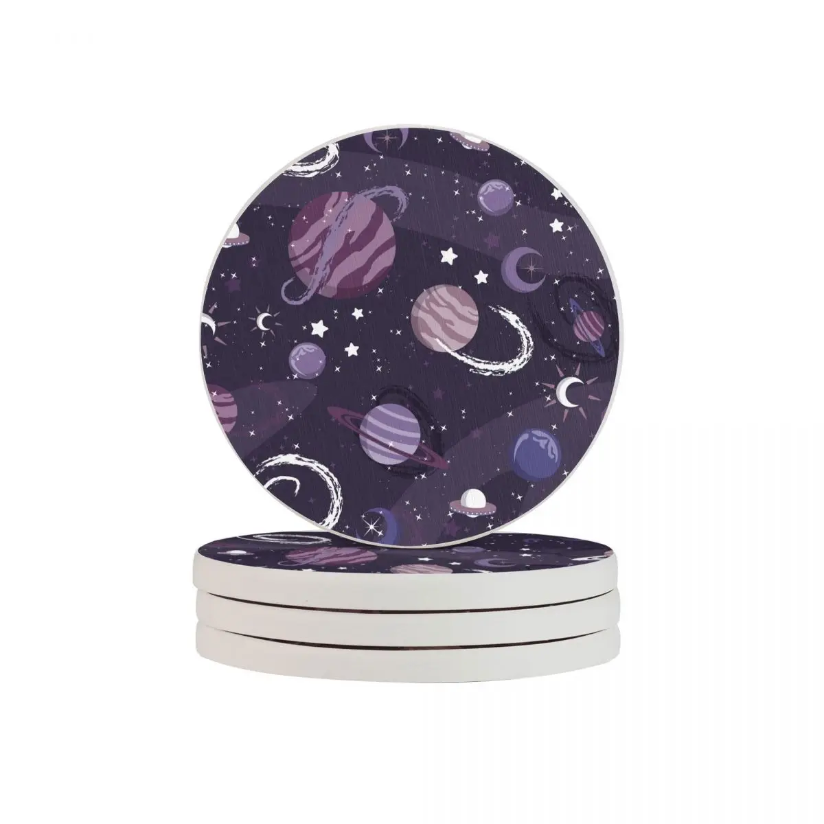 

4 шт., термостойкие стеклянные подставки под стаканы