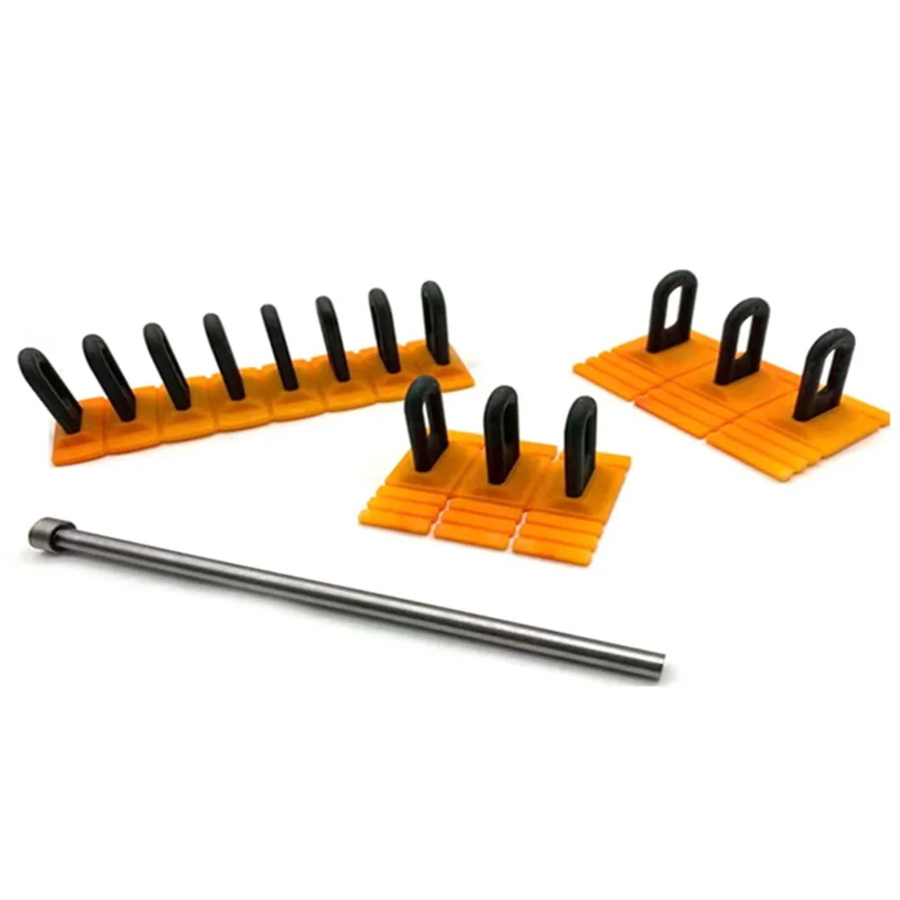 

Paintless Glue Tabs Puller Tabs Dent Car Body Repair Vehicle Dent Removal Repairing Set Orange Dent Puller Auto Repair Tools