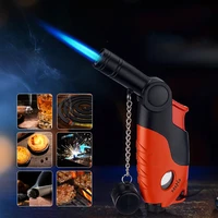 kitchen campingunusual lighters high jet flame gas body butane jet torch lighter bbq tools flame ignition tool