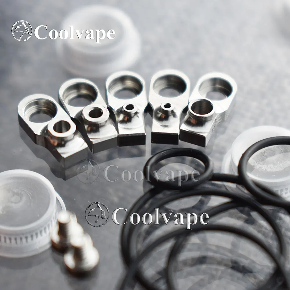 

Coolvape yftk Dvarw MTL RTA 316ss 5 x дополнительная вставка AFC 0,8 мм/1,0 мм/1,5 мм/2,0 мм/2,5 мм винты 6 шт. запасные уплотнительные кольца аксессуары