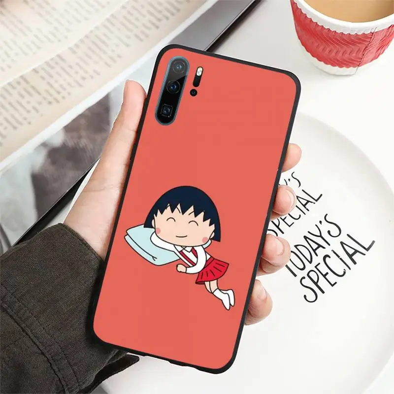 

Anime Chibi Maruko Phone Cases For Huawei honor Mate P 9 10 20 30 40 Pro 10i 7 8 a x Lite nova 5t