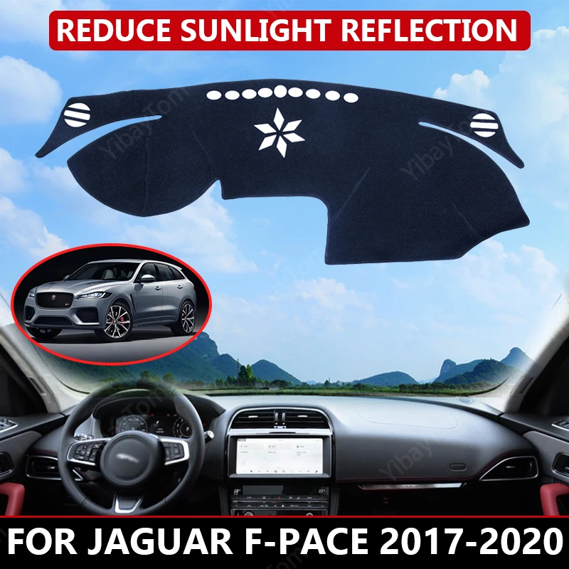 

Car Dashboard Cover for Jaguar F-PACE 2017-2020 Mat Protector Sun Shade Dashmat Board Pad Auto Carpet