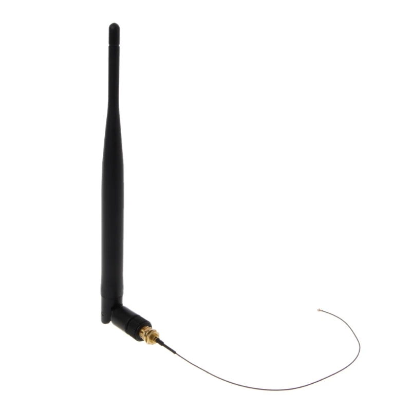 Двухдиапазонная Wi Fi антенна 5dBi комплект с кабелем Pigtail IPX MHF4 беспроводная карта NGFF