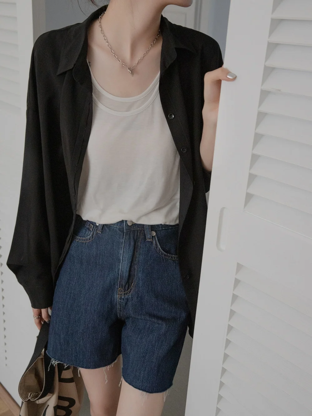 

Белые шорты с высокой талией, новинка 2021, летние узкие брюки для детей