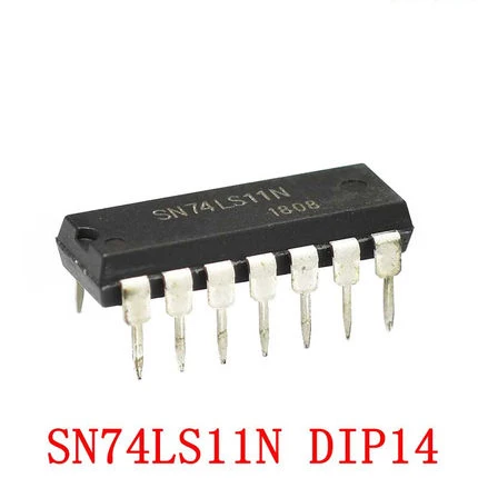 

10 шт./лот SN74LS11N DIP-14 74LS11N 74LS11 в наличии на складе