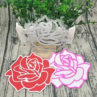 flower rose flower outline painting metal cutting dies scrapbook photo frame photo album decoration diy handmade art