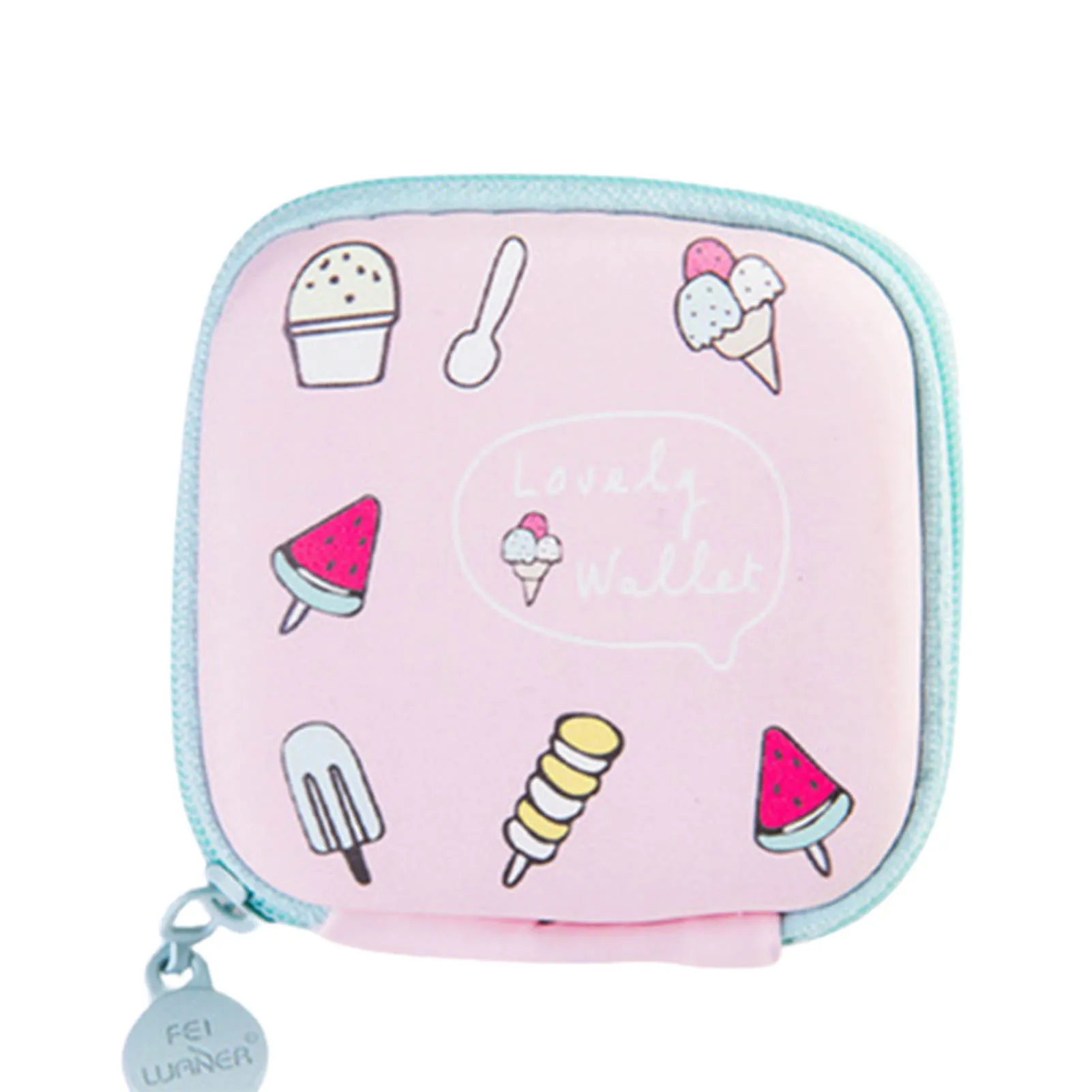 

Multifunction Storage Bag Mini Cute Fruit Pattern Charging Cable Earphone U Disk Storage Pouch Container for Girls Gifts