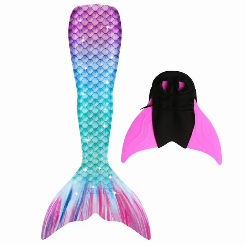 Женский купальный костюм Русалочки с моноластами для взрослых лета| |