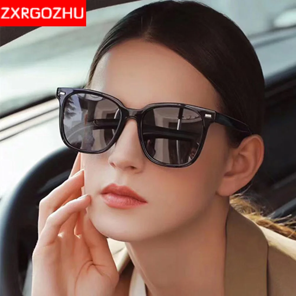 Очки солнцезащитные женские квадратные винтажные брендовые дизайнерские