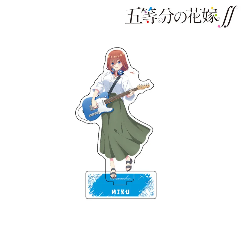 Kawaii квинтуплет акриловая подставка брелок Nakano Ichika Nino Miku Yotsuba Itsuki коллекция