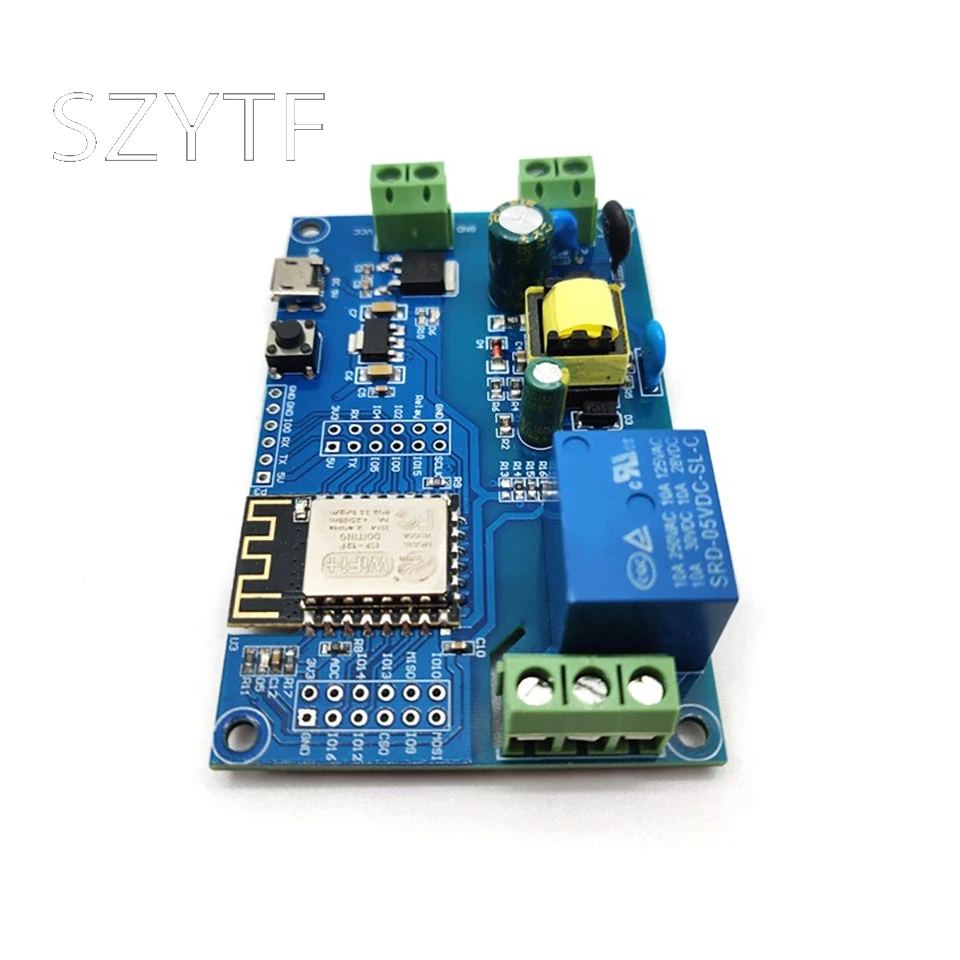 Блок питания переменного/постоянного тока ESP8266 WiFi одноканальный релейный модуль