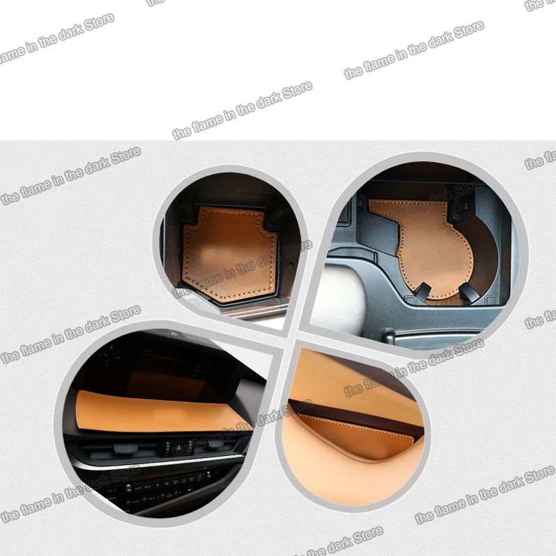 Кожаный Автомобильный Коврик для подлокотника подушка Lexus es Es200 Es300 Es300h 2018 2019 2020 2021