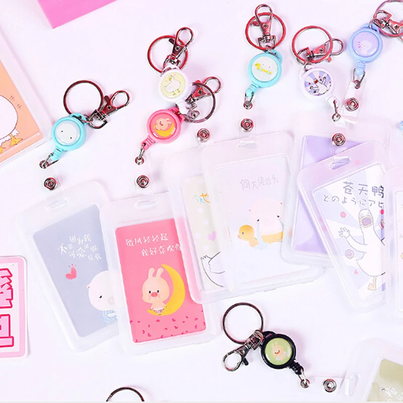 6 7x11 см мультфильм животное для разделывания свиньи утки печати выдвижной значок