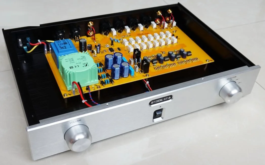 

2021 NEW Finished S0627 Balanced Preamplifier LM4562 HiFi Preamp XLR RCA Voltage Regulator ON LM317