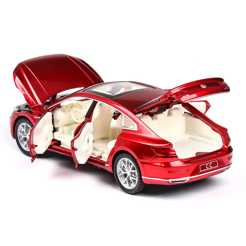 1/32 весы Volkswagen CC Литой Сплав тяга автомобиль коллекционные игрушки подарки для