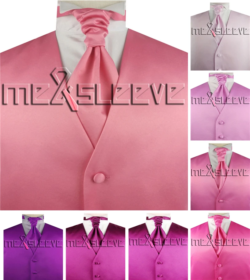 

free shipping man's wedding custom made waistcoat set(vest+cravat+handkerchief)