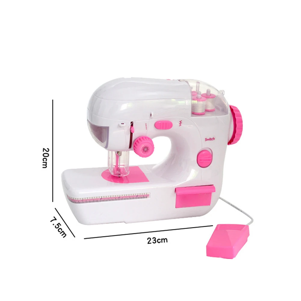 

Mini Kids Simulation Electric Sewing Machine Small Appliances Educational Toy