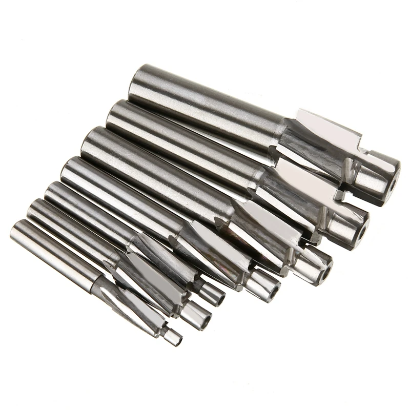 7 шт. M3 M12 фрезерный станок Высокоскоростная сталь пилота долбежный инструмент