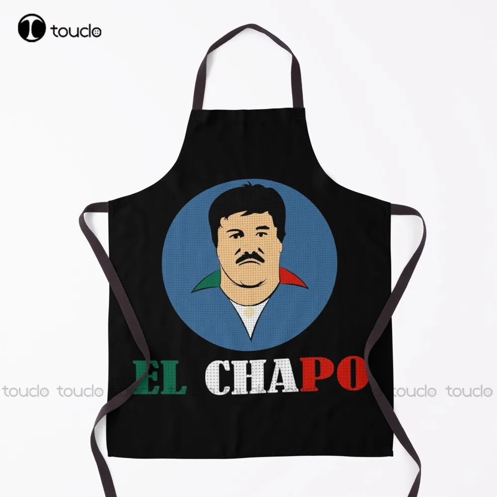 Фартук El Chapo, фартуки для гриля, персонализированные фартуки для приготовления пищи на заказ, для сада, кухни, домашней уборки, фартук унисекс для взрослых, новинка