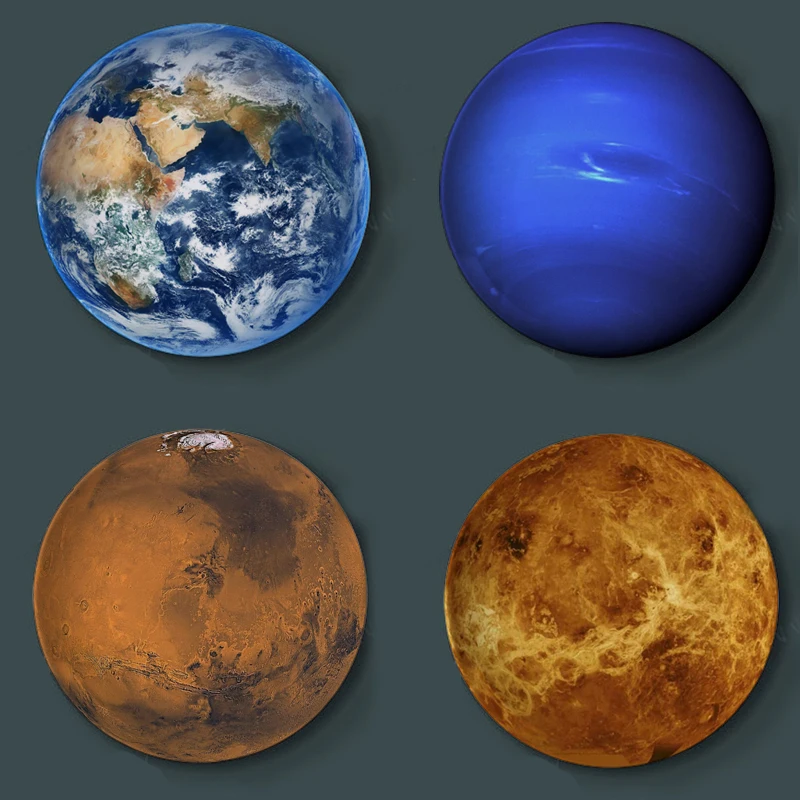 

8 INCHES Nordic Star plate dish space universe series planet decorative plate planetary decoration hanging disk dish ornament