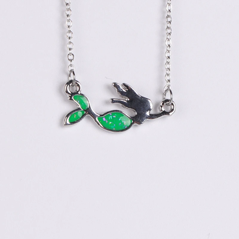 2019 новые модные ювелирные изделия романтическое милое ожерелье с русалкой