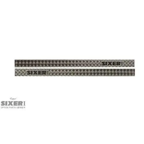 Стальная боковая защитная пластина для каподастр RC 1/6 SIXER1, самурайский гусеничный автомобиль, модель для самостоятельной сборки