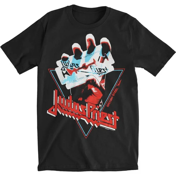 

JUDAS PRIEST British Steel Hand Triangle T-Shirt