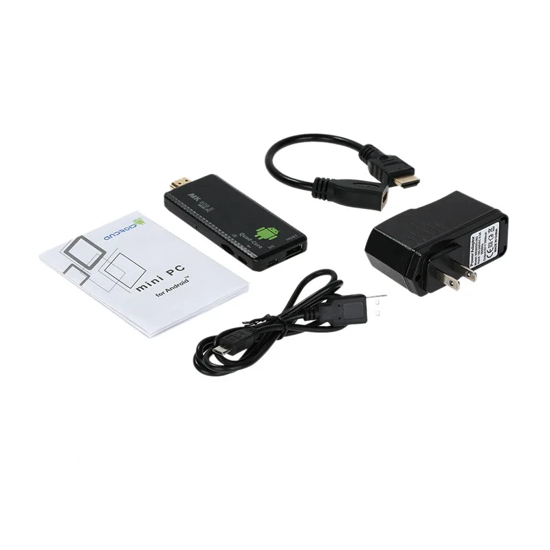 

MINI TV Stick TV BOX HDMI 1080P Android MK809IV RK3229 Quad-core 2GB 8GB HD Network Rockchip 3229 Quad-Core Set-top box