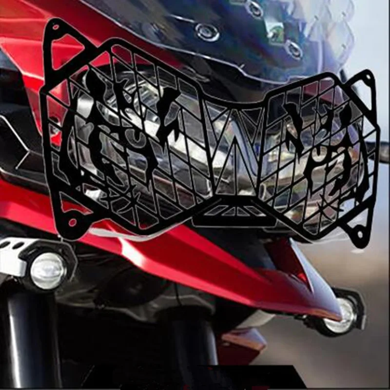 

Motorbike For Triumph Explorer 1200 1200XC 2012 2013 2014 2015 2016 2017 Headlight Head Lamp Light Grille Guard Cover Protector