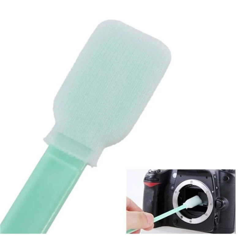 6X 15mm Wet Cleaning Swab for DSLR, CMOS CCD Sensor Cleaning Swabs Suitable for Lens Filters, Individually Packaged L41E