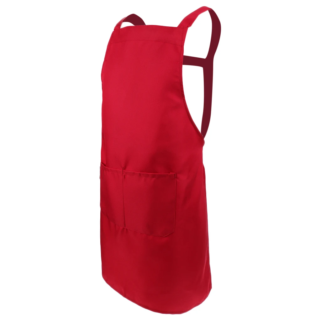 Unisex Cooking Kitchen Restaurant Bib Apron Dress 76*68cm Muti-color Pocket | Дом и сад
