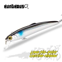 hunthouse saruna minnow sea fishing lure hard bait 12 5cm17 5g 14 7cm27g solid body origin hook 8 colors for sea bass