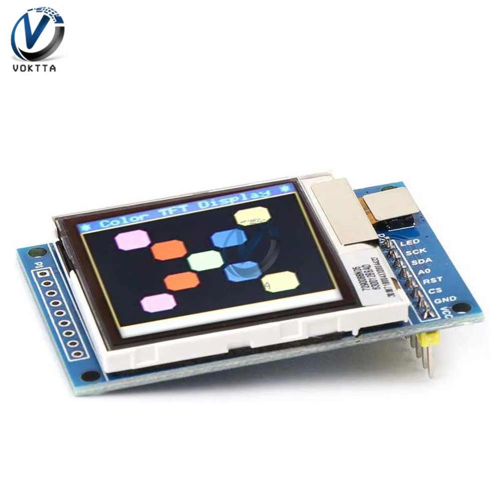Модуль ЖК-дисплея 1 6 дюйма OLED SPI с последовательным интерфейсом TFT 130*130 модуль для