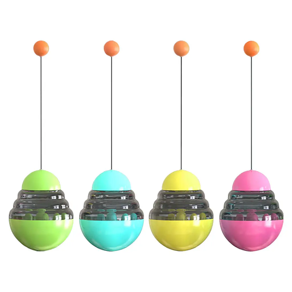 

Indoor Cat Chasing Toys Interactive Food Toys Balance Swing IQ Toy Feeder