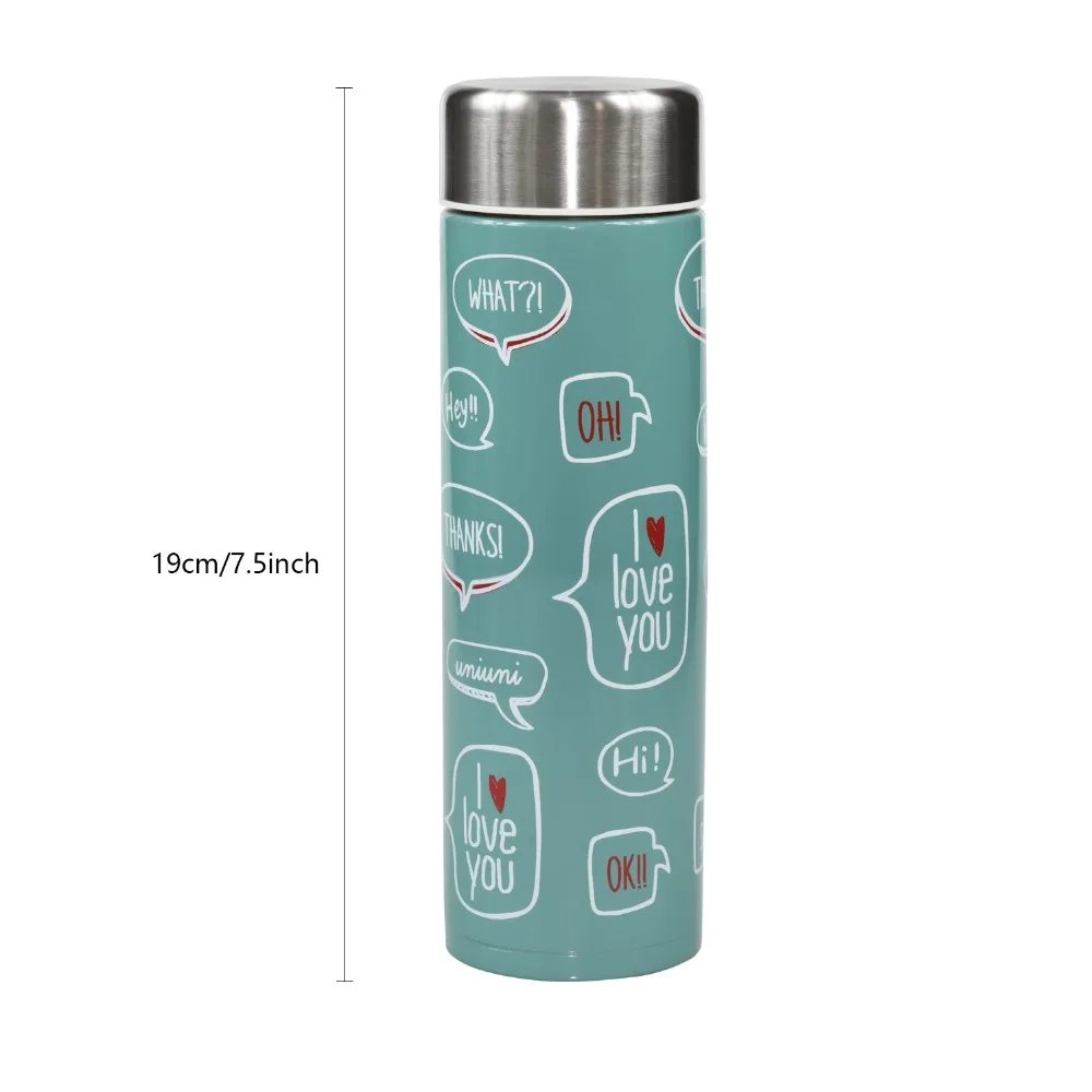 300 мл Вакуумная бутылка FISSMAN с двойными стенками термос из нержавеющей стали для