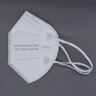 Маска для взрослых черно-белая KN95 5 слоев FFP2 маска KN95 Тканевая маска защитная маска для лица KN95 фильтр многоразовый FFP2 KN95 респир