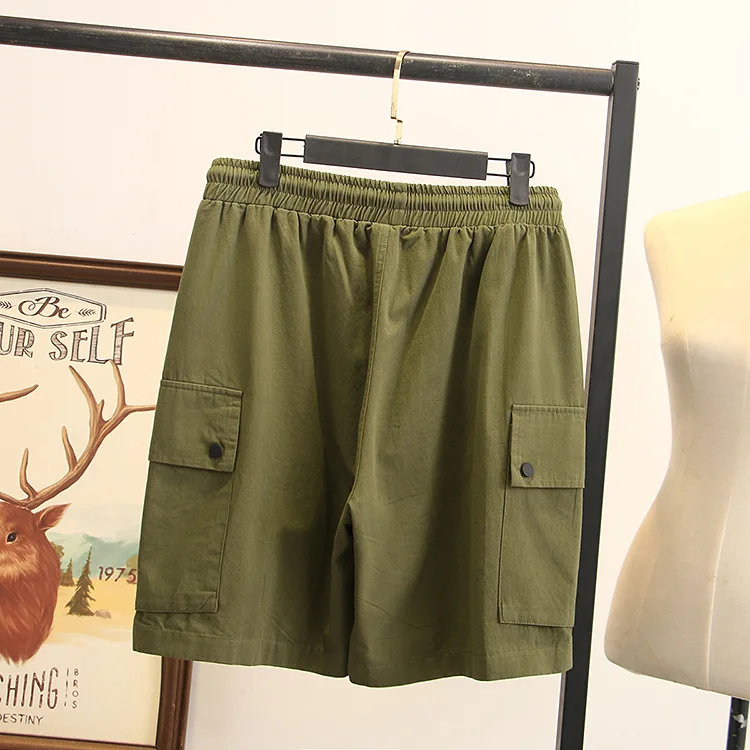 Женские штаны Карго летние размера плюс женские свободные брюки с широкими