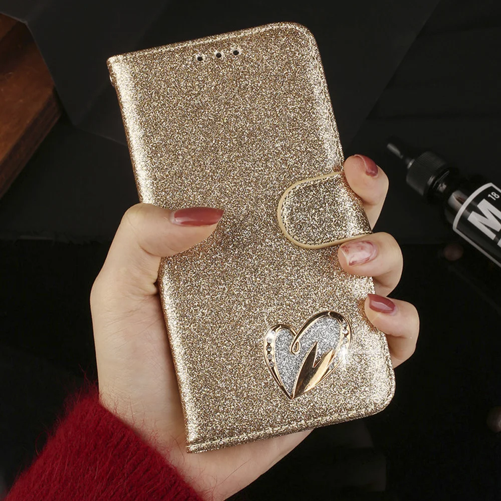 Чехол Love Jewell для iPhone 12 Mini 11 Pro Max 6 6S Plus XS XR блестящий кожаный флип кейс 8 7 X S iPhone11 5 5S SE