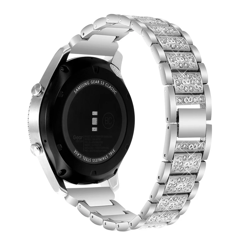 Браслет для часов huawei gt с бриллиантами классический элегантный браслет Samsung Gear S3
