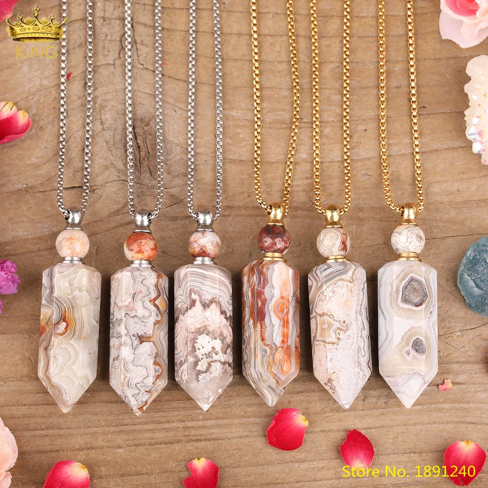 

Женское шестиугольное ожерелье из драгоценных камней