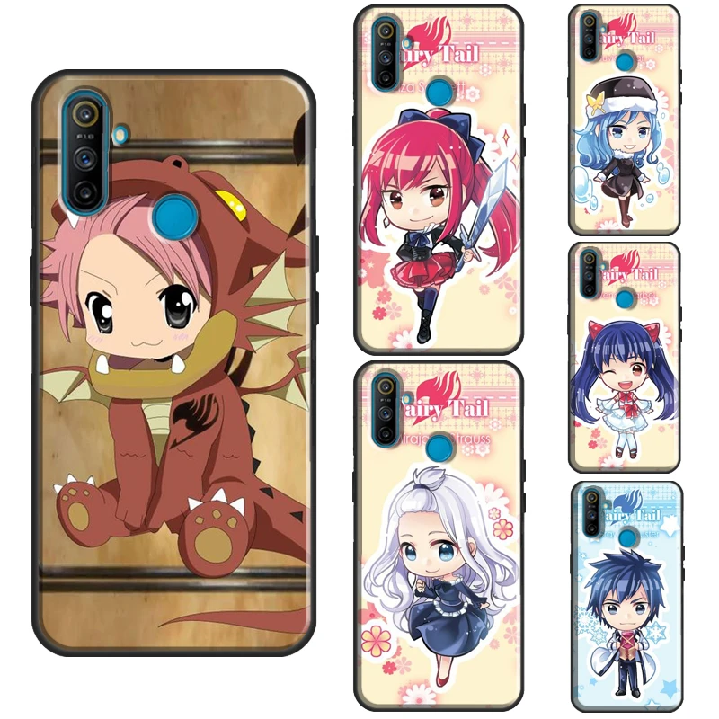 Чехол для OnePlus 10 Pro 9 8T Nord2 9R с аниме «Сказочный хвост», чехол для Realme GT Neo 2 GT Master C21 8i 9i 8 Pro