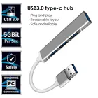 USB-разветвитель VODOOL usb-хаб3,0, USB 3 0, Type-C, 5 Гбитс
